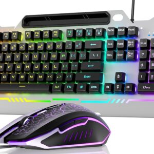 AULA Keyboard, T102 104 Keys Gaming Keyboard and Mouse Combo - Trend Imports Belize